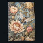 Beautiful Garden Bee With Protea Flowers Tea Towel<br><div class="desc">Brighten up your kitchen with this Beautiful Garden Bee with Protea Flowers Kitchen Towel! Featuring a charming design of a bee surrounded by vibrant protea flowers, this towel combines practical use with a touch of botanical elegance. Perfect for adding a fresh, garden-inspired accent to your kitchen while keeping it clean...</div>