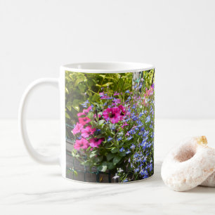 Beautiful Garden Flowery Petunia Photograph Coffee Mug