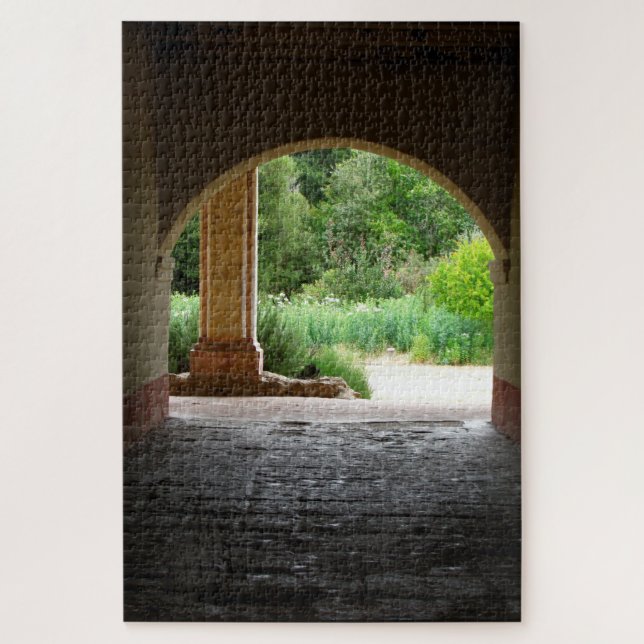 Beautiful Garden Pathway Puzzle (Vertical)