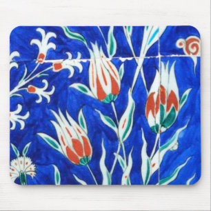 Beautiful garden (tulips) mouse pad