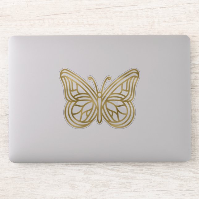 Beautiful Geometric Butterfly (Computer)