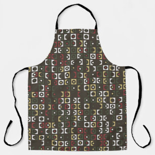 Beautiful geometric pattern design abstract, art,  apron