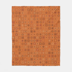 Beautiful geometric pattern design abstract, art, fleece blanket