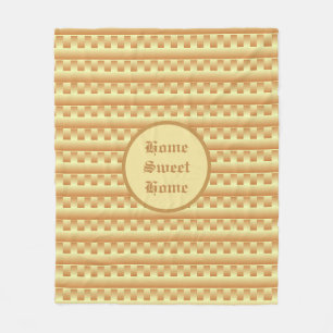 Beautiful Geometric Pattern Fleece Blanket