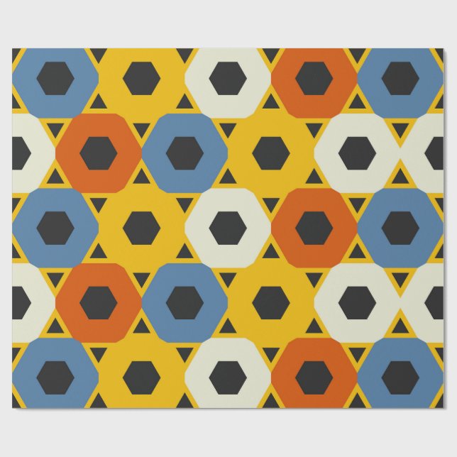 Beautiful Geometric Pattern  Wrapping Paper (Flat)