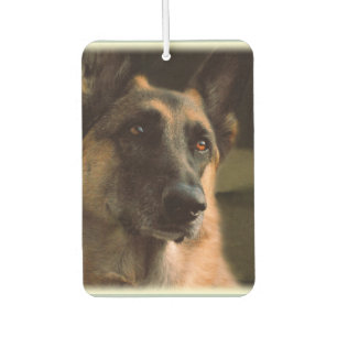Beautiful German Shepherd Car Air Freshener