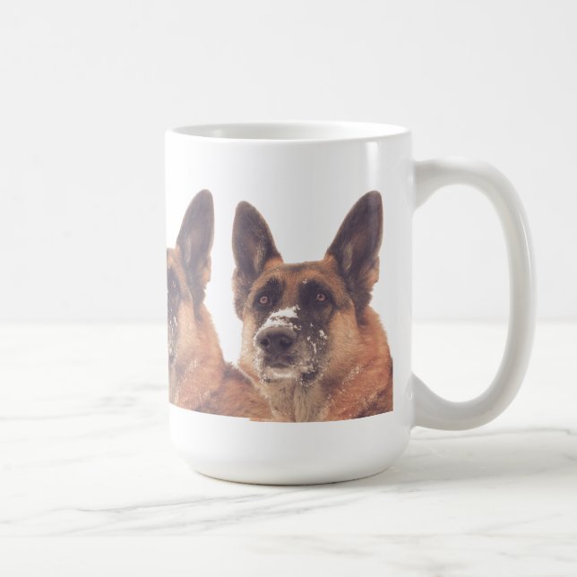 Beautiful German Shepherd Coffee Mug (Right)