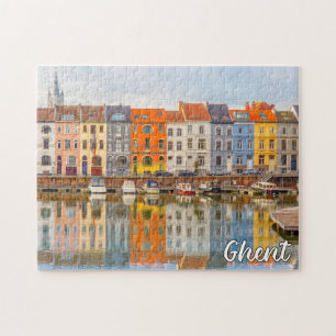 Beautiful Ghent, Belgium Jigsaw Puzzle