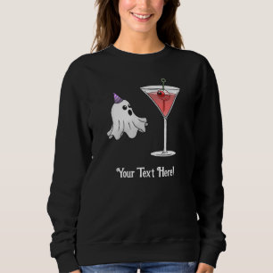 Beautiful Ghost & Creepy Cocktail Sweatshirt