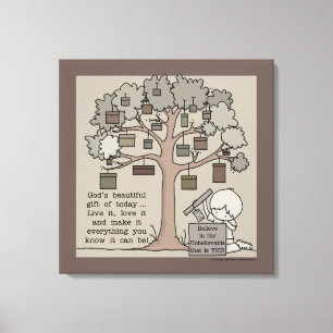 Beautiful Gift Canvas Print