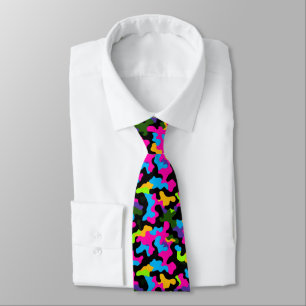 Beautiful Gifts For Coworkers Camouflage Print Tie