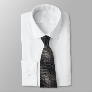 Beautiful Gifts For Men Crocodile Print Tie