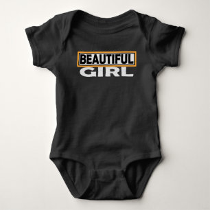 BEAUTIFUL GIRL BABY BODYSUIT