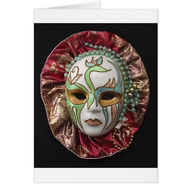 Beautiful Girl Carnival Mask (Front)