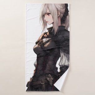 Beautiful Girl Fantasy Anime Bath Towel