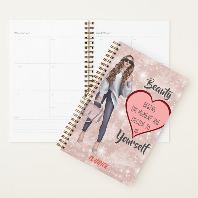 Beautiful Girl Planner (Display)