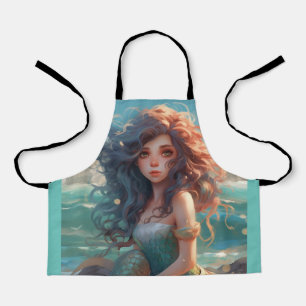 Beautiful Girl's print Apron