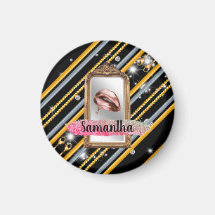 Beautiful Girly Gift Elegant Chic Custom Magnet