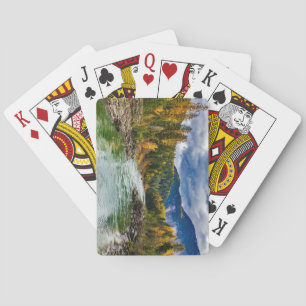 Beautiful Glacier National Park, Montana Playing Cards
