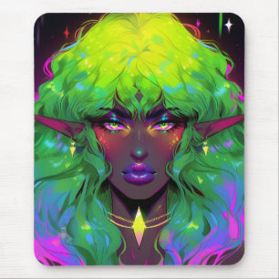 Beautiful Glorious Elven Queen Mouse Pad