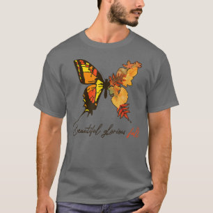 Beautiful Glorious Fall 2022, Butterfly Fall  Autu T-Shirt