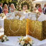 Beautiful Golden pattern Large Gift Bag<br><div class="desc">Beautiful Golden pattern large gift bag.</div>