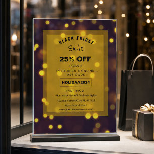 Beautiful Golden Sparkles sale promotion Flyer