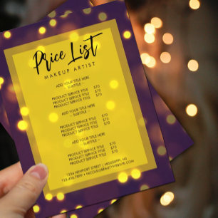 Beautiful Golden Sparkles sale promotion Flyer