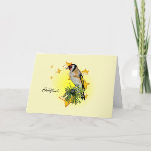 Beautiful Goldfinch Drawing is a Star Card