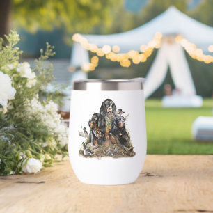 Beautiful Gordon Setter , Art