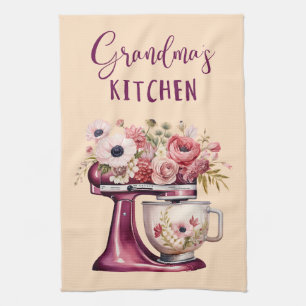 Beautiful Grandma's Kitchen Tea Towel