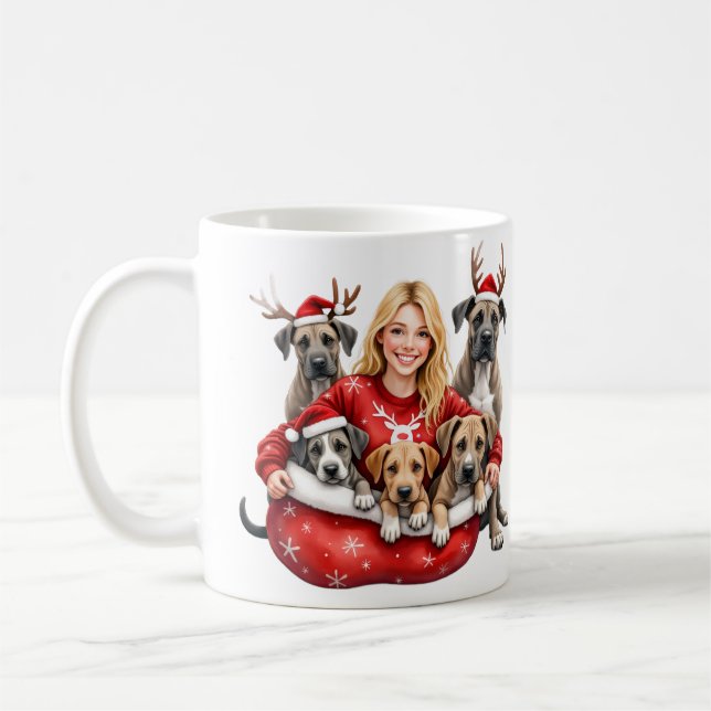 BEAUTIFUL GREAT DANE COFFEE MUG (Left)