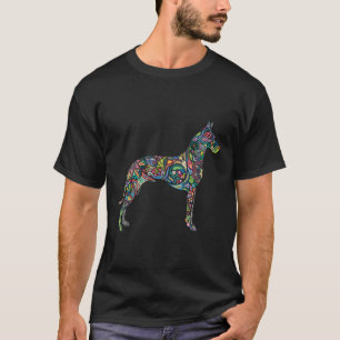 Beautiful Great Dane Dog Totem Tattoo Art Hoodie T-Shirt