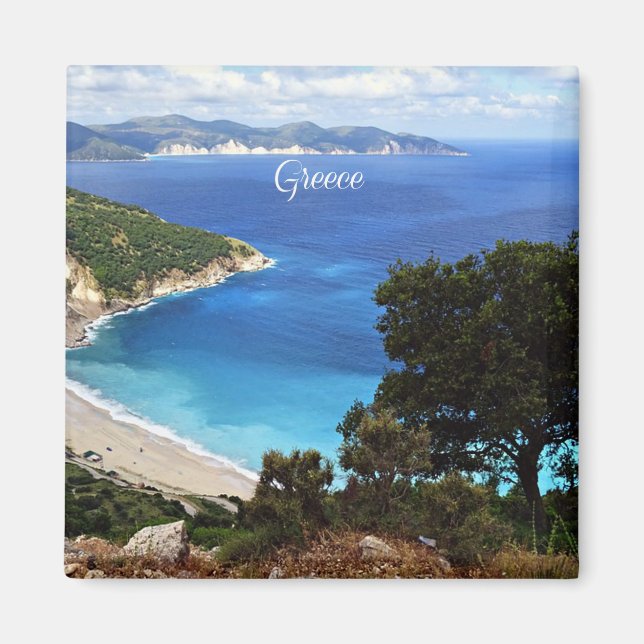 Beautiful Greece Magnet (Front)