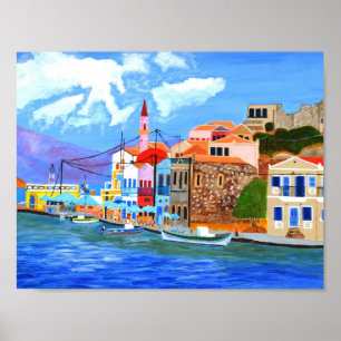 Beautiful Greece Poster