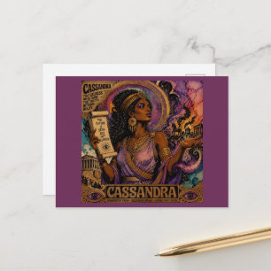 Beautiful Greek Goddess Cassandra Postcard