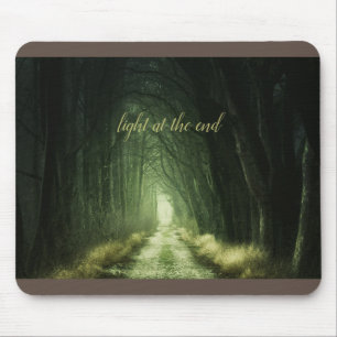 Beautiful Green Dark Forest  Mouse Pad