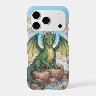 Beautiful green dragon