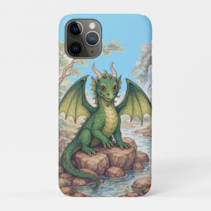 Beautiful green dragon Case-Mate iPhone case