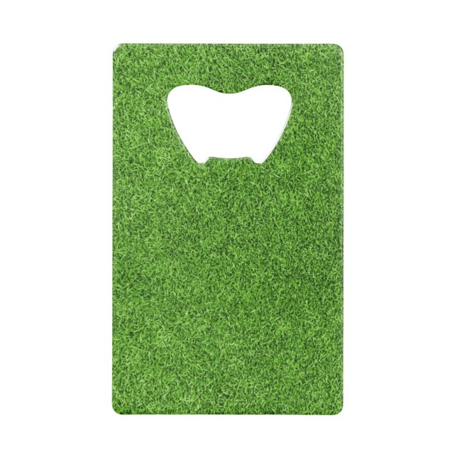 Beautiful green grass texture from golf course (Front)