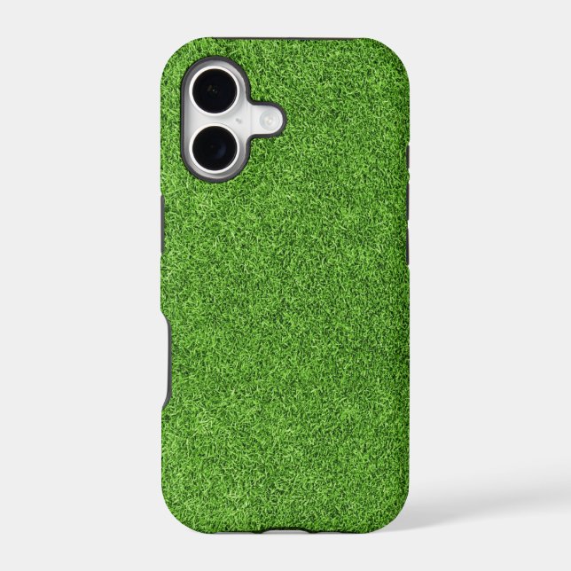 Beautiful green grass texture from golf course (Back)