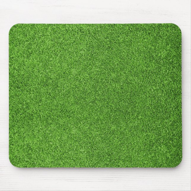 Beautiful green grass texture from golf course mouse pad (Front)