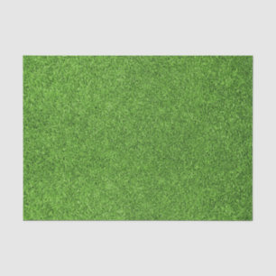 Beautiful green grass texture from golf course tissue paper