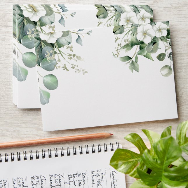 BEAUTIFUL GREENERY ENVELOPPE ENVELOPE (Stacked)