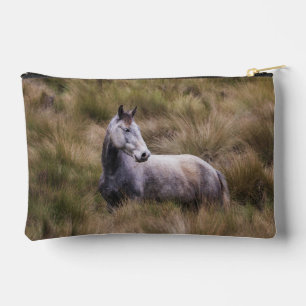 Beautiful Grey Coloured Horse Accessory Pouch