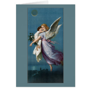 Beautiful Guardian Angel Painting