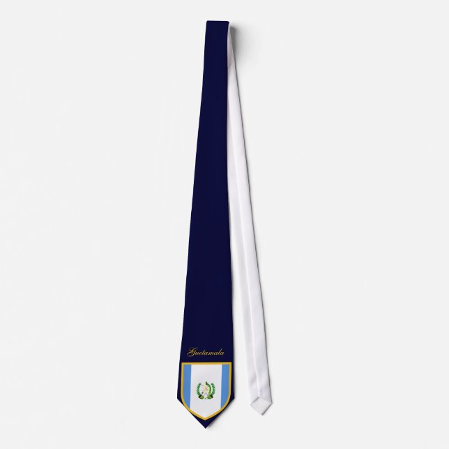 Beautiful Guatemala Flag Tie (Front)