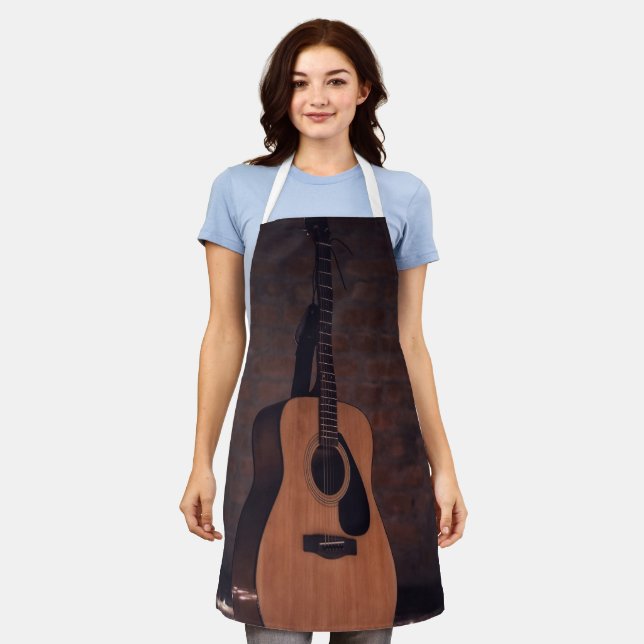Beautiful Guitar Apron (Worn)