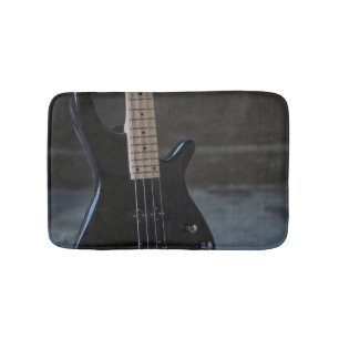 Beautiful Guitar Bath Mat