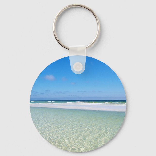 Beautiful Gulf of Mexico Key Ring (Front)